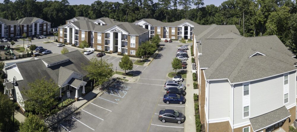 Floor plan at Forrest Landing Apartments
